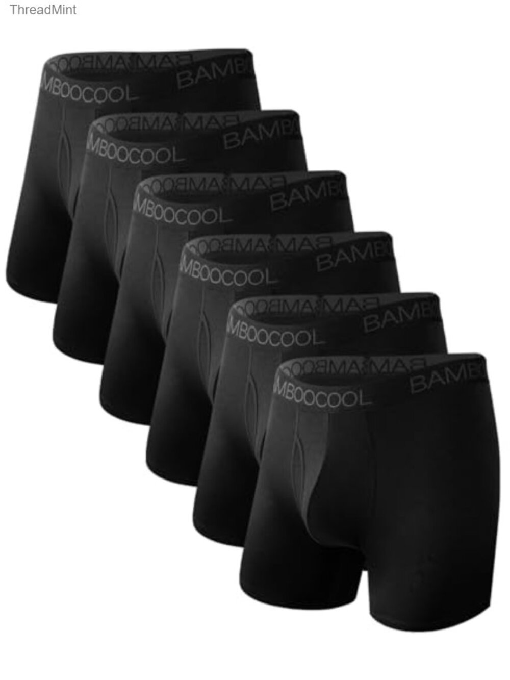 Ultra Soft Men's Boxer Briefs Bamboo Viscose Stretch Multi-Pack Breathable